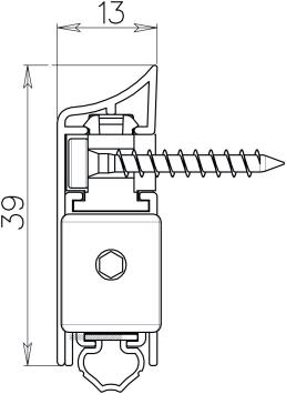 Valdorpel opbouw Wit