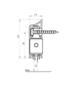 Valdorpel opbouw Wit